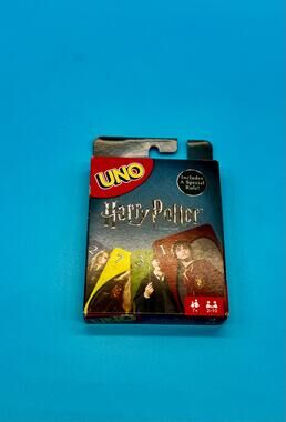 UNO Harry Potter Card Game Mattel FNC42 112 Cards Sealed Decks Open Box